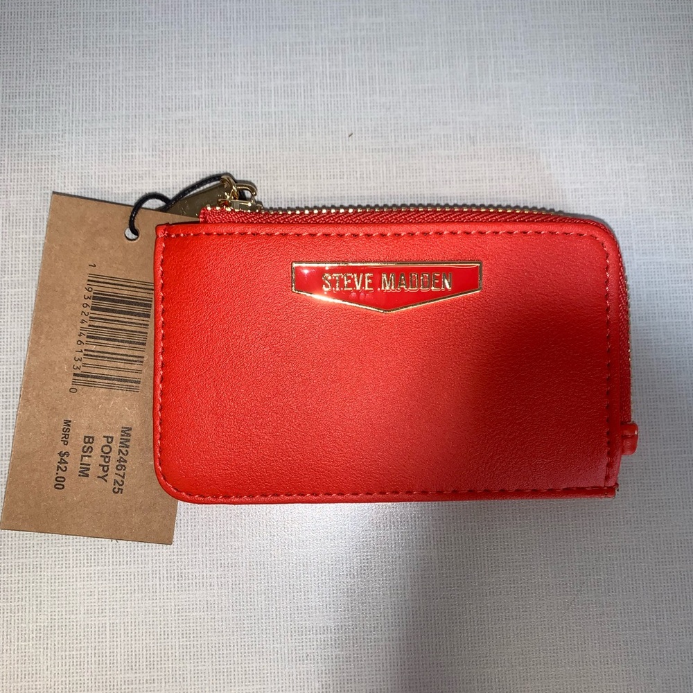 Steve Madden Red/Orange Wallet